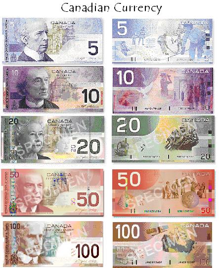 Currency Canadian Dollar Currency Canadian Dollar