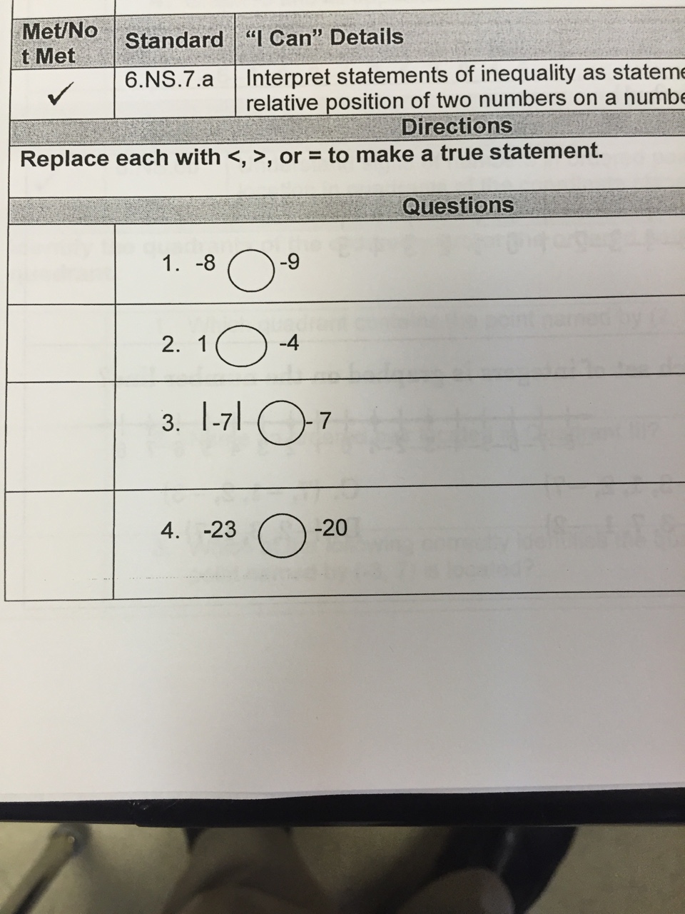 Unit 11 math 6th grade