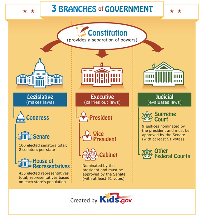 Branches Of Government For Kids Tree